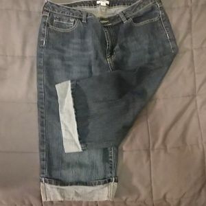Capri jeans